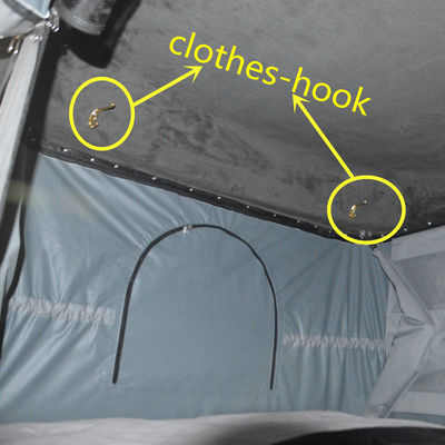 Aventure en plein air avec la famille 65KG Monture de toit de voiture Air Struts Camping Hard Shell