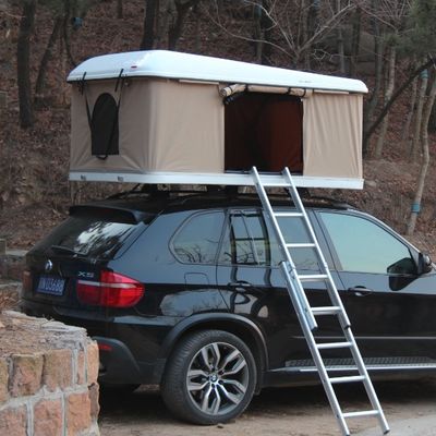 Tente de toit de voiture en verre dur en extérieur modèle 888-1 pour camping 214X130X28cm