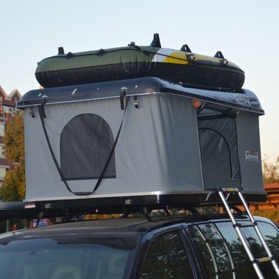 75 kg de poids brut en extérieur en vitre de sapin à coque dure Tente de toit pour voiture