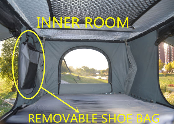 Tente de camping à coquille dure de Qingdao avec annexe Votre tente de toit pour les aventures en plein air