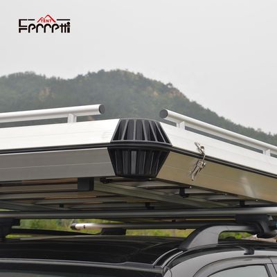 Top Rack Pure Aluminium Remplaçable à l' Air Tente de toit pour 4x4 voitures Gris Une chambre
