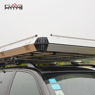 Top Rack Pure Aluminium Remplaçable à l' Air Tente de toit pour 4x4 voitures Gris Une chambre