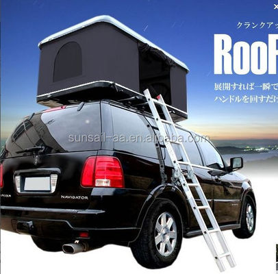Marché japonais 232X140X35cm Tente sur le toit avec coque dure OEM Taille du paquet incluse