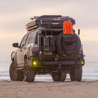 Tente de toit tout-terrain avec structure en aluminium à haute résistance et indice d'étanchéité