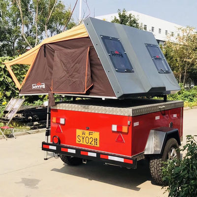 Camping en plein air Tente de quatre saisons 55 kg Tente de toit de voiture pour 5 personnes