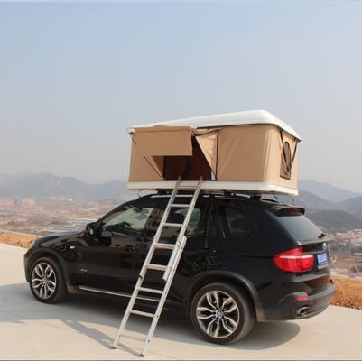 Tente de toit de voiture grise pour véhicule Diy 4 personnes Camping Surface 2,4 mètres carrés