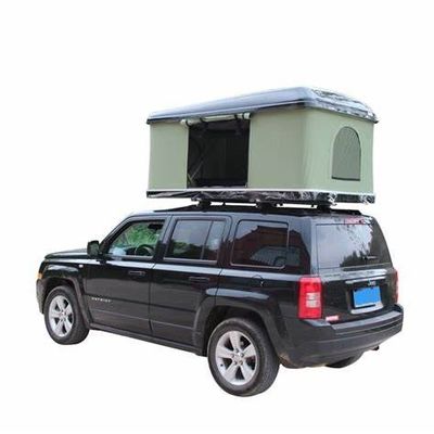 Ouverture automatique rapide 2024 Tente sur le toit pour camping en plein air en noir et vert