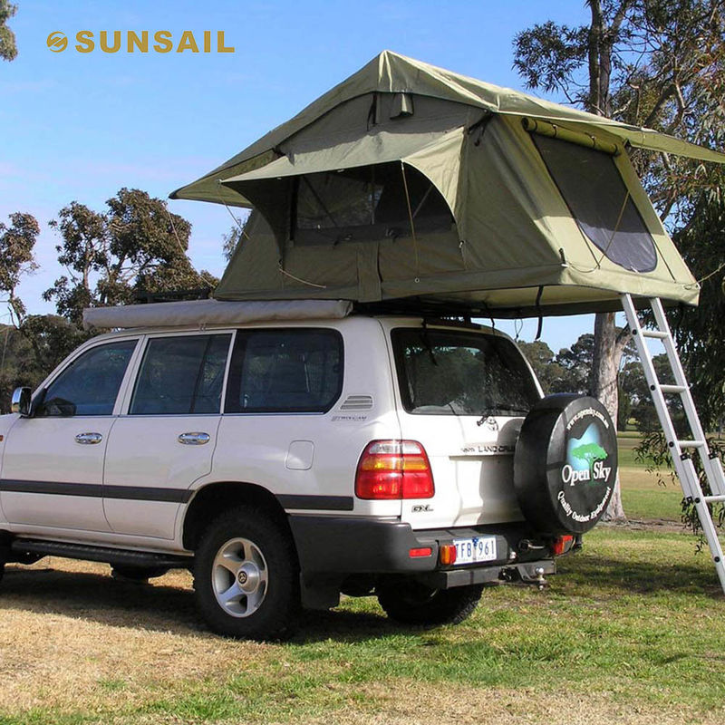 Tente de camouflage / style de jeu de terrain pour votre prochain voyage de camping Tente de toit de voiture