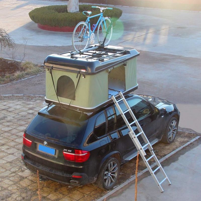 Aventure en plein air avec la famille 65KG Monture de toit de voiture Air Struts Camping Hard Shell