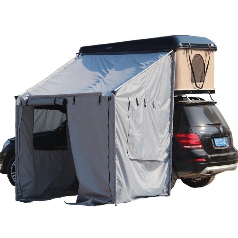 Tente de camping à coquille dure de Qingdao avec annexe Votre tente de toit pour les aventures en plein air