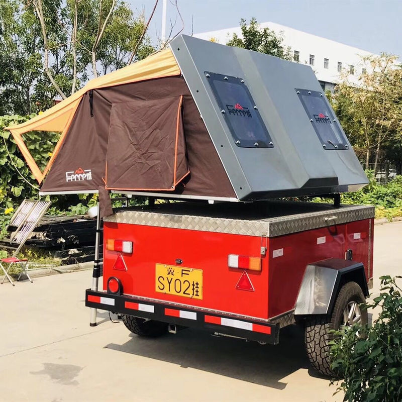 Camping en plein air Tente de quatre saisons 55 kg Tente de toit de voiture pour 5 personnes